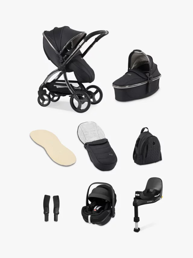 egg3 Luxury Bundle with Maxi-Cosi Pebble 360 Pro Car Seat + Base