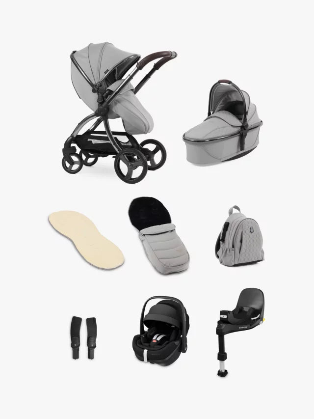 egg3 Luxury Bundle with Maxi-Cosi Pebble 360 Pro Car Seat + Base