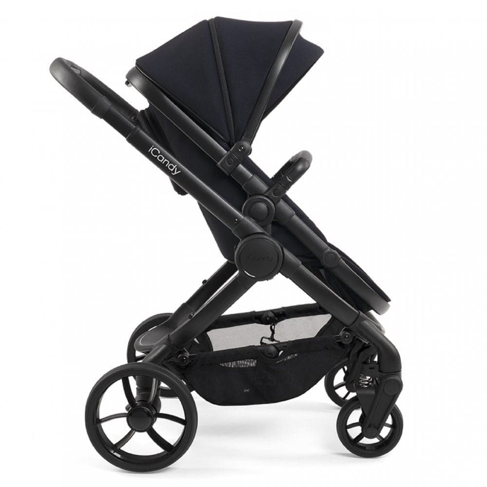 iCandy Peach 7 Bundle + Maxi Cosi Pebble 360 Pro and ISOFIX Base - Black Edition