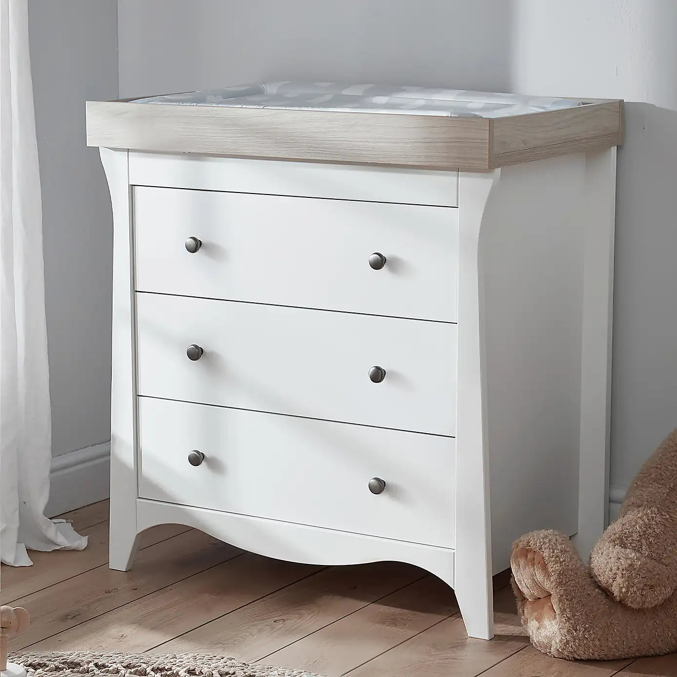 CuddleCo Clara 3 Piece Nursery Furniture Set