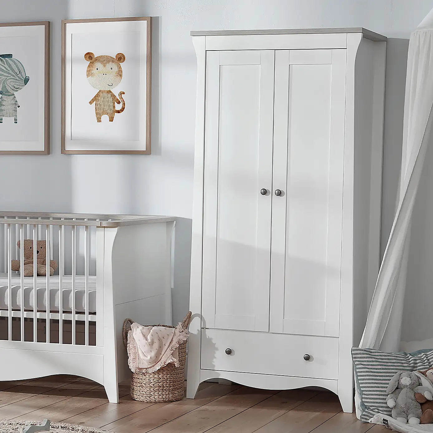 CuddleCo Clara 3 Piece Nursery Furniture Set