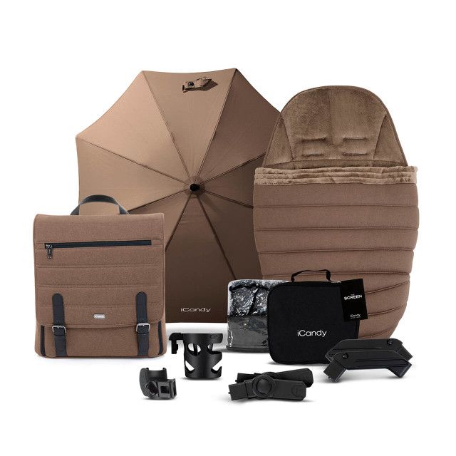 iCandy Peach 7 Bundle + Maxi Cosi Pebble 360 Pro and ISOFIX Base - Coco