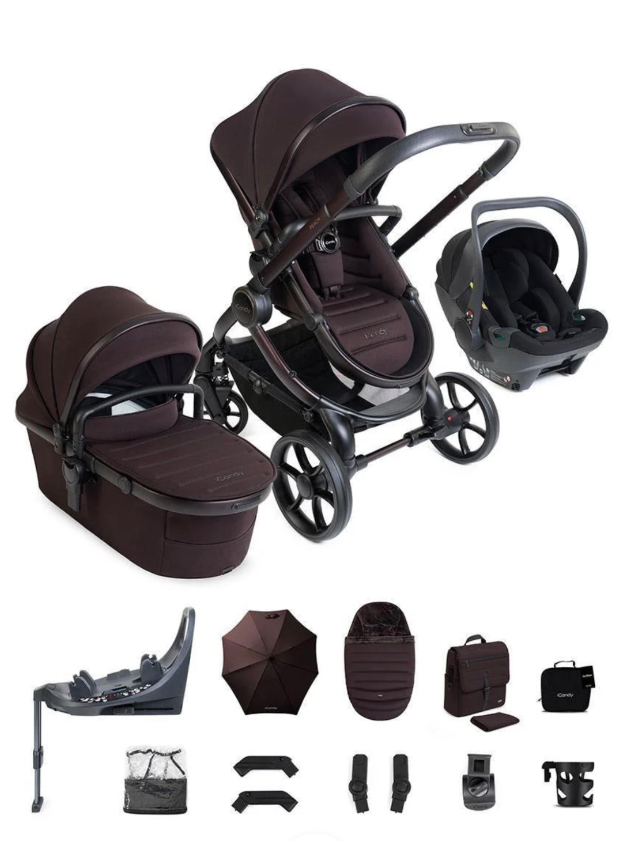 iCandy Peach 8 360 Car seat Bundle - Editions