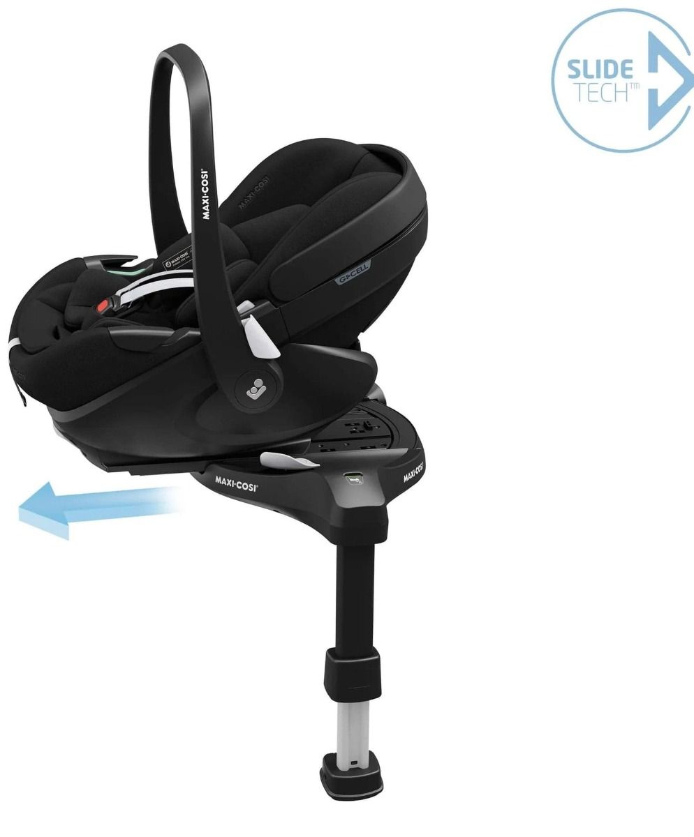 iCandy Peach 7 Bundle + Maxi Cosi Pebble 360 Pro and ISOFIX Base - Dark Grey