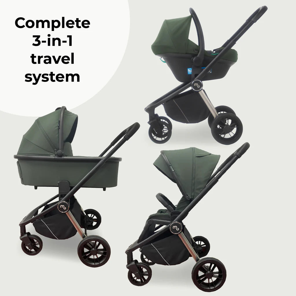 My Babiie Billie Faiers 3-in-1 Travel System + i-Size Car Seat