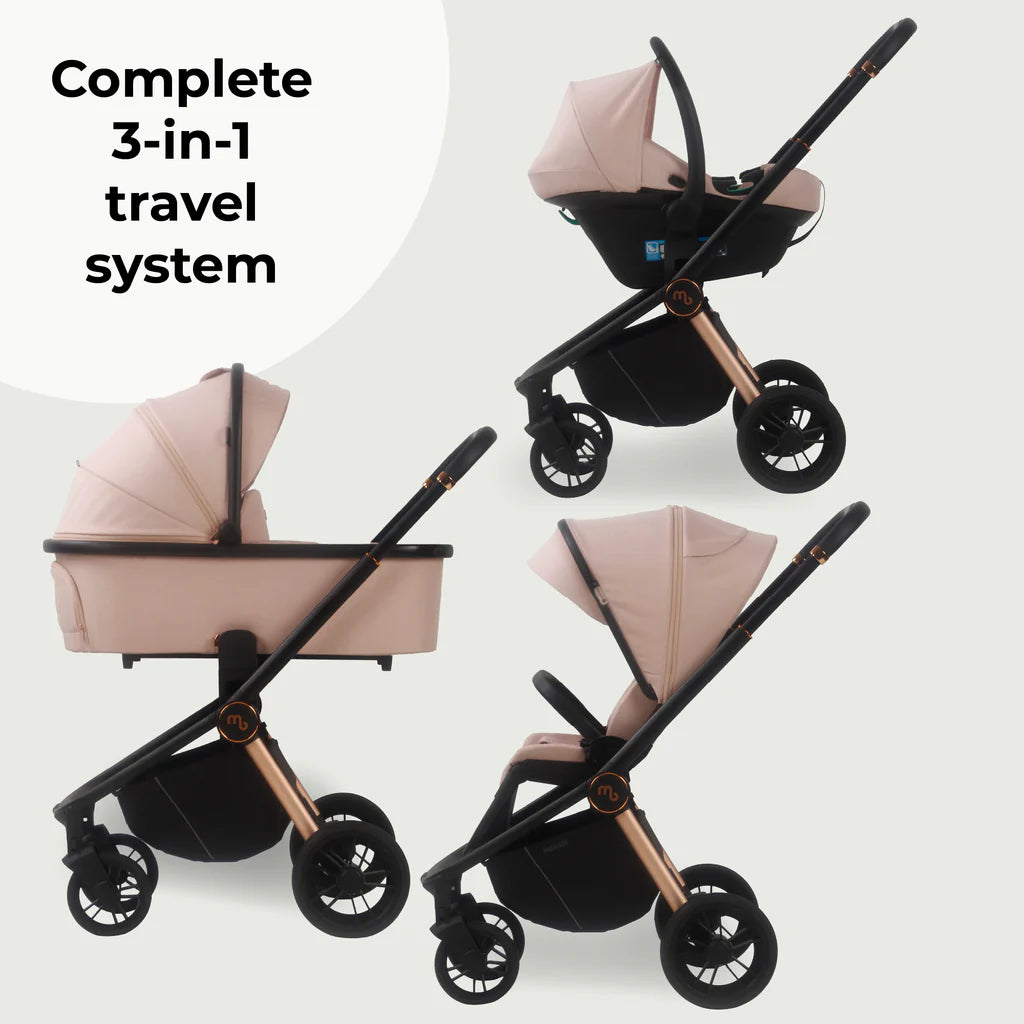 My Babiie Billie Faiers 3-in-1 Travel System + i-Size Car Seat