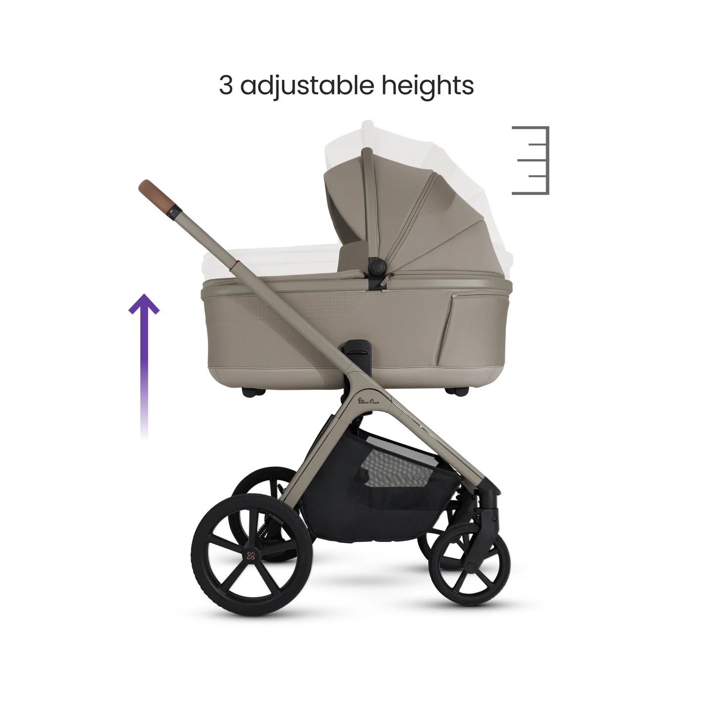 Silver Cross Cove Pewter Travel System Accessory Bundle (8 piece)