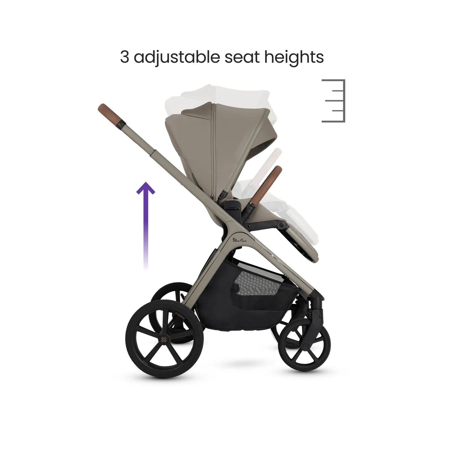 Silver Cross Cove Pewter Travel System Accessory Bundle (8 piece)