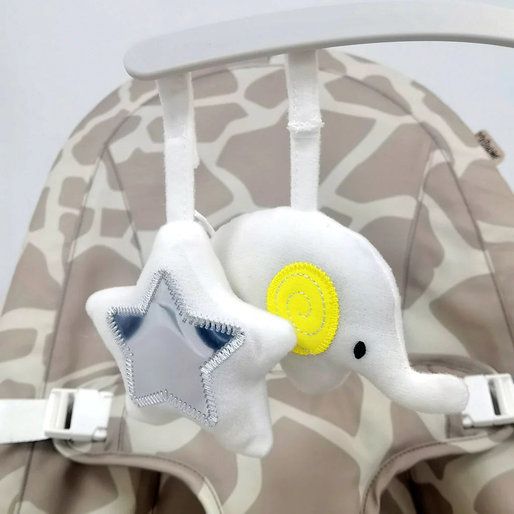 My Babiie Dani Dyer Giraffe Baby Bouncer