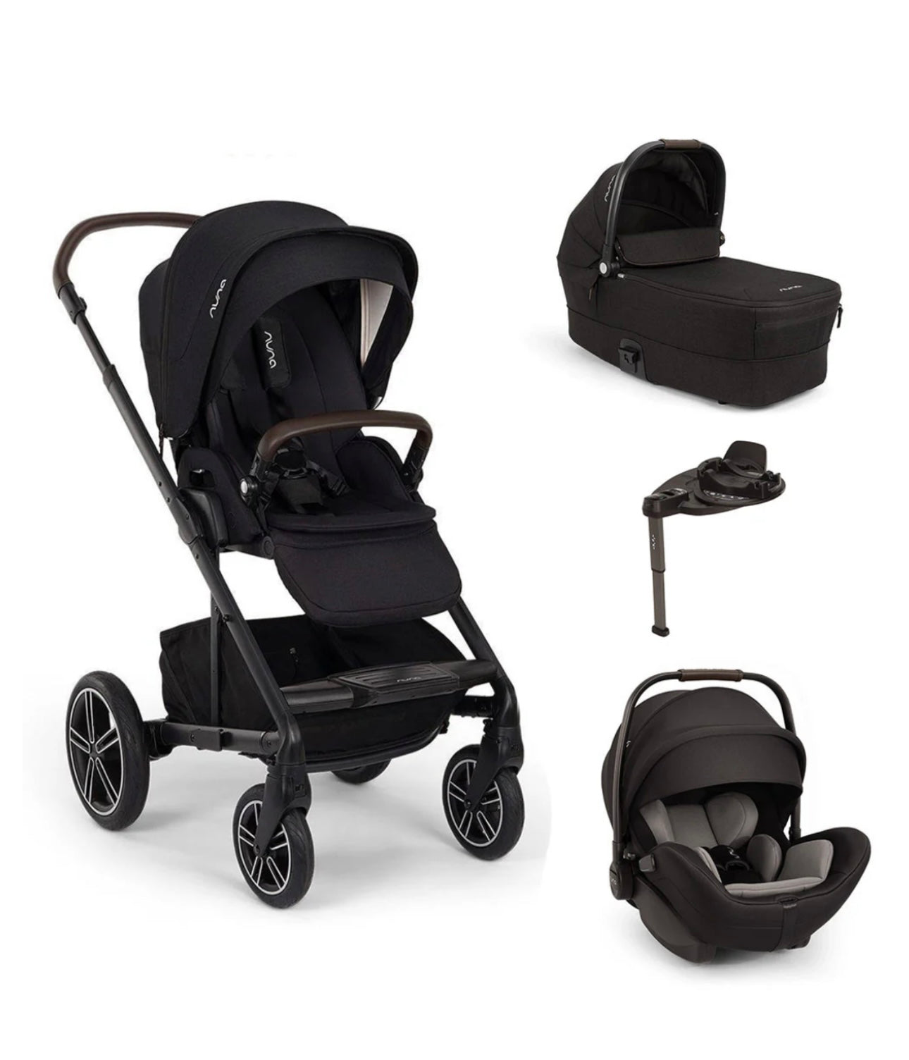 Nuna MIXX NEXT with ARRA FLEX & BASE CURV Travel System Bundle
