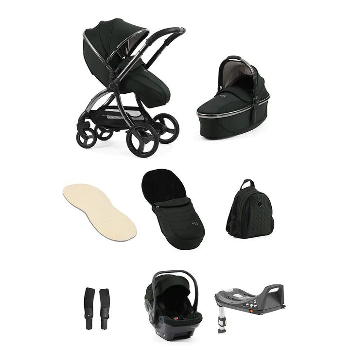 egg3® Luxury Package + egg Shell Car Seat