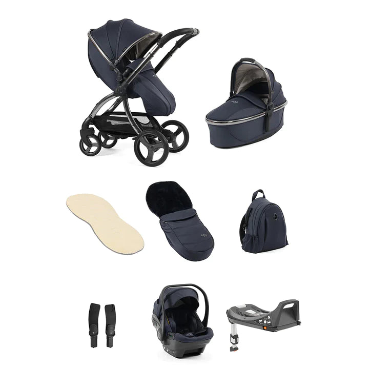egg3® Luxury Package + egg Shell Car Seat