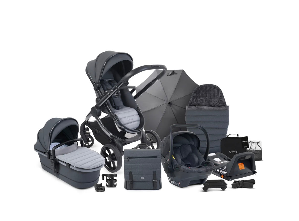 iCandy Peach 7 Complete Car Seat Bundle