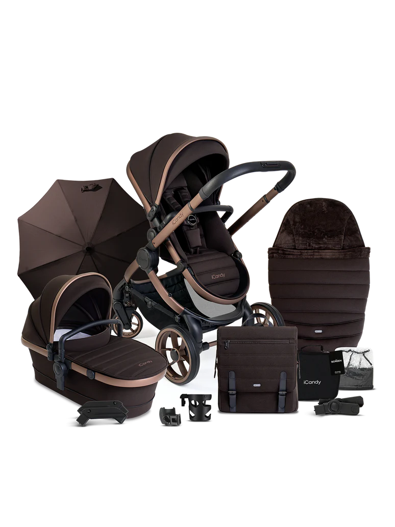 iCandy Peach 7 Pushchair and Carrycot Complete Bundle
