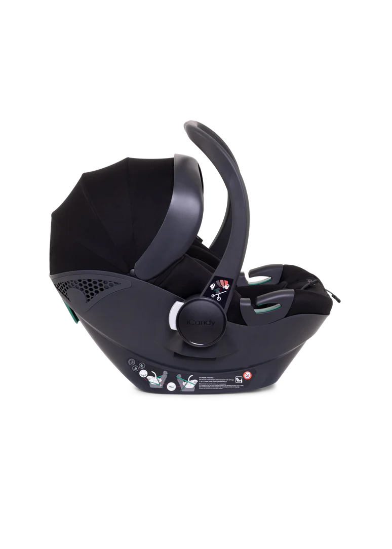 iCandy Peach 7 Pushchair and Carrycot Complete Car Seat Bundle