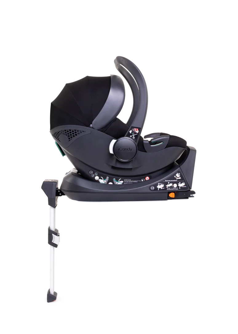 iCandy Peach 7 Pushchair and Carrycot Complete Car Seat Bundle