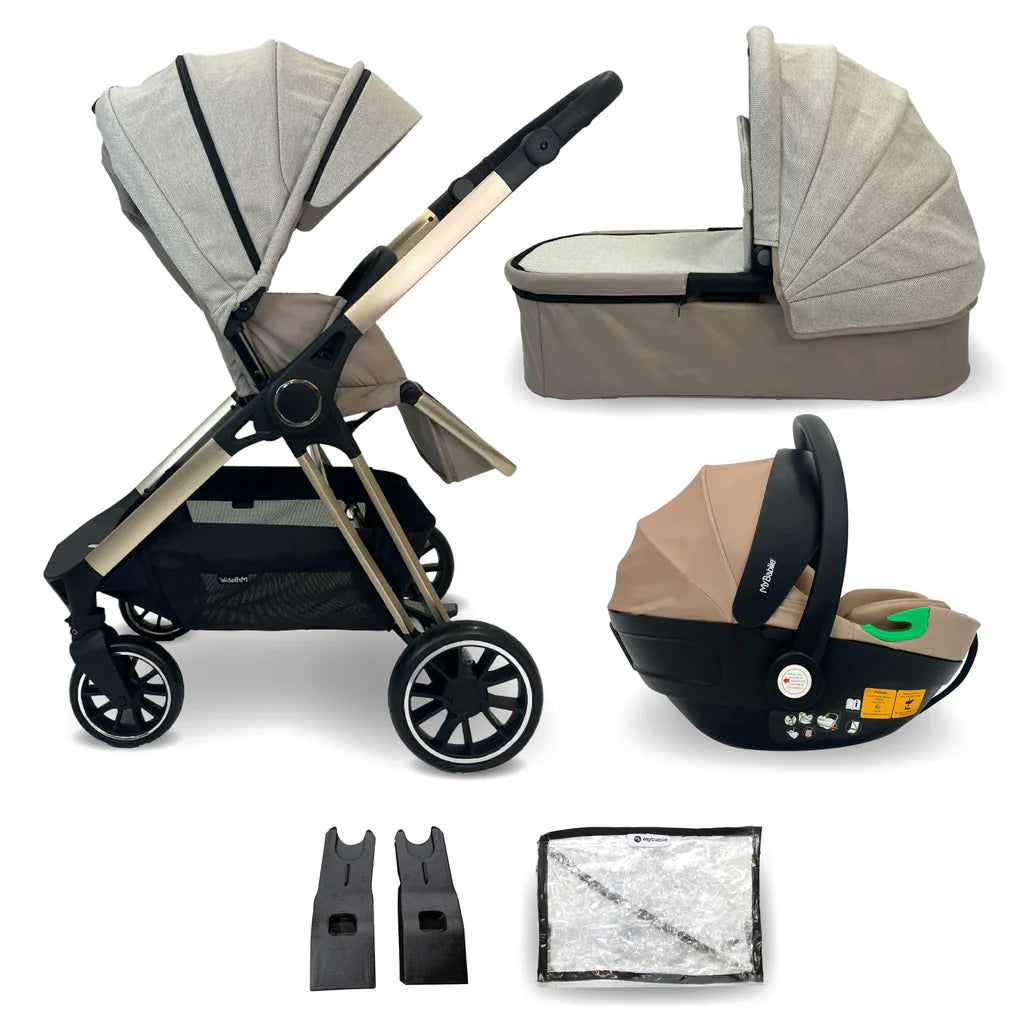 My Babiie Billie Faiers 3-in-1 Travel System + i-Size Car Seat
