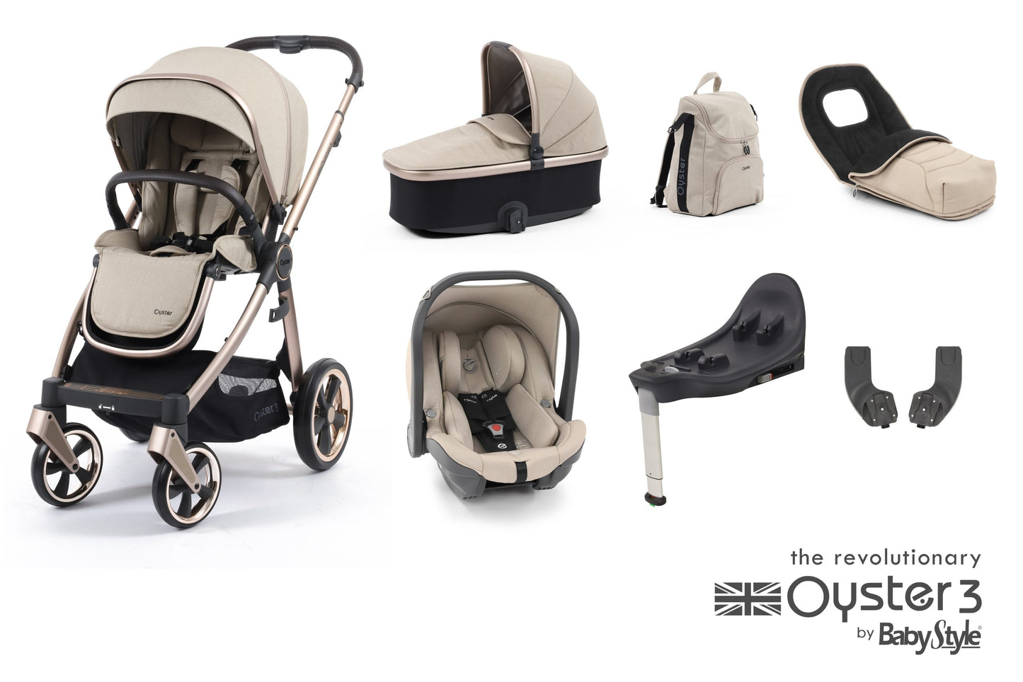 BabyStyle Oyster3 Luxury Package Travel System