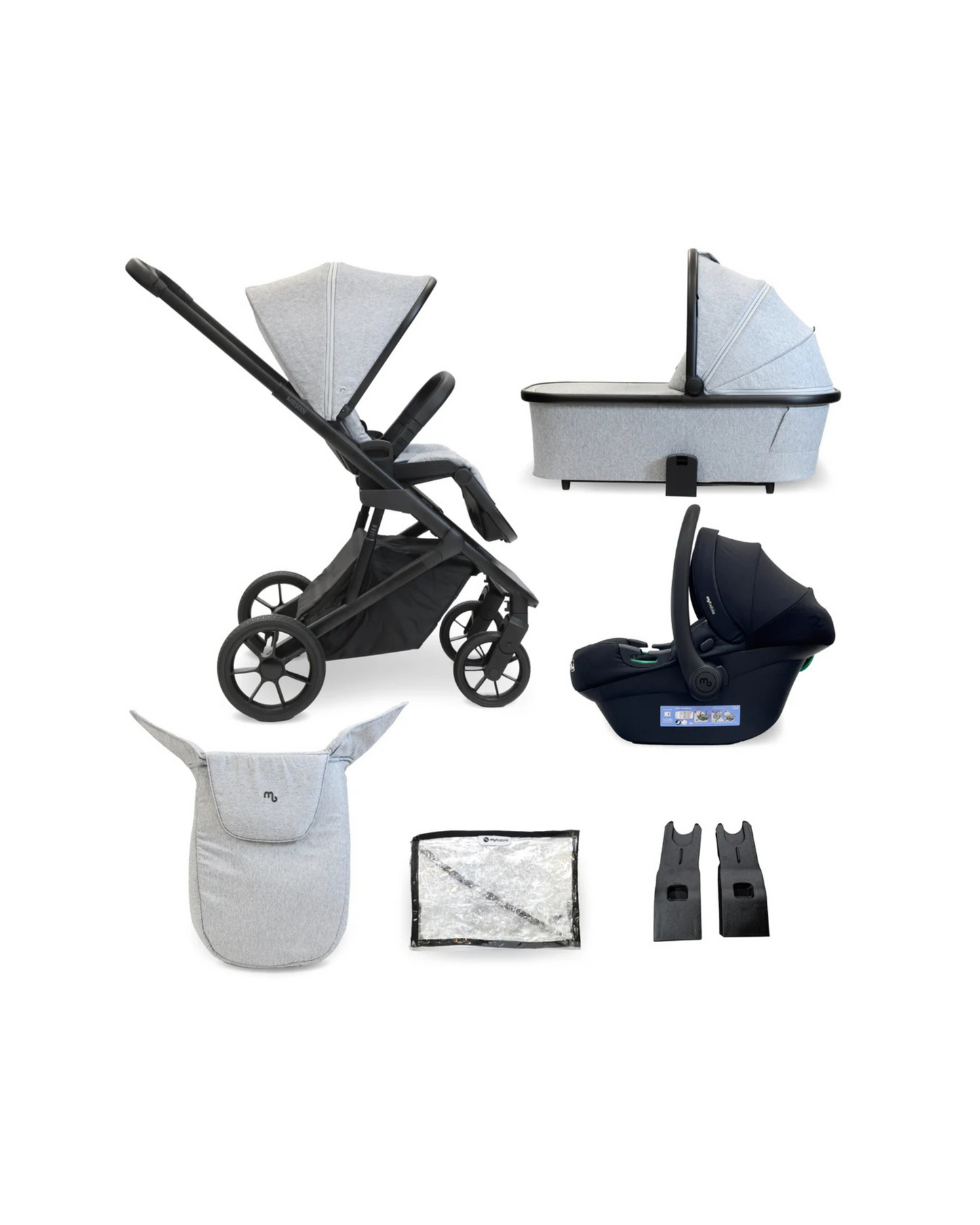 MyBabiie MB500 3-in-1 Travel System