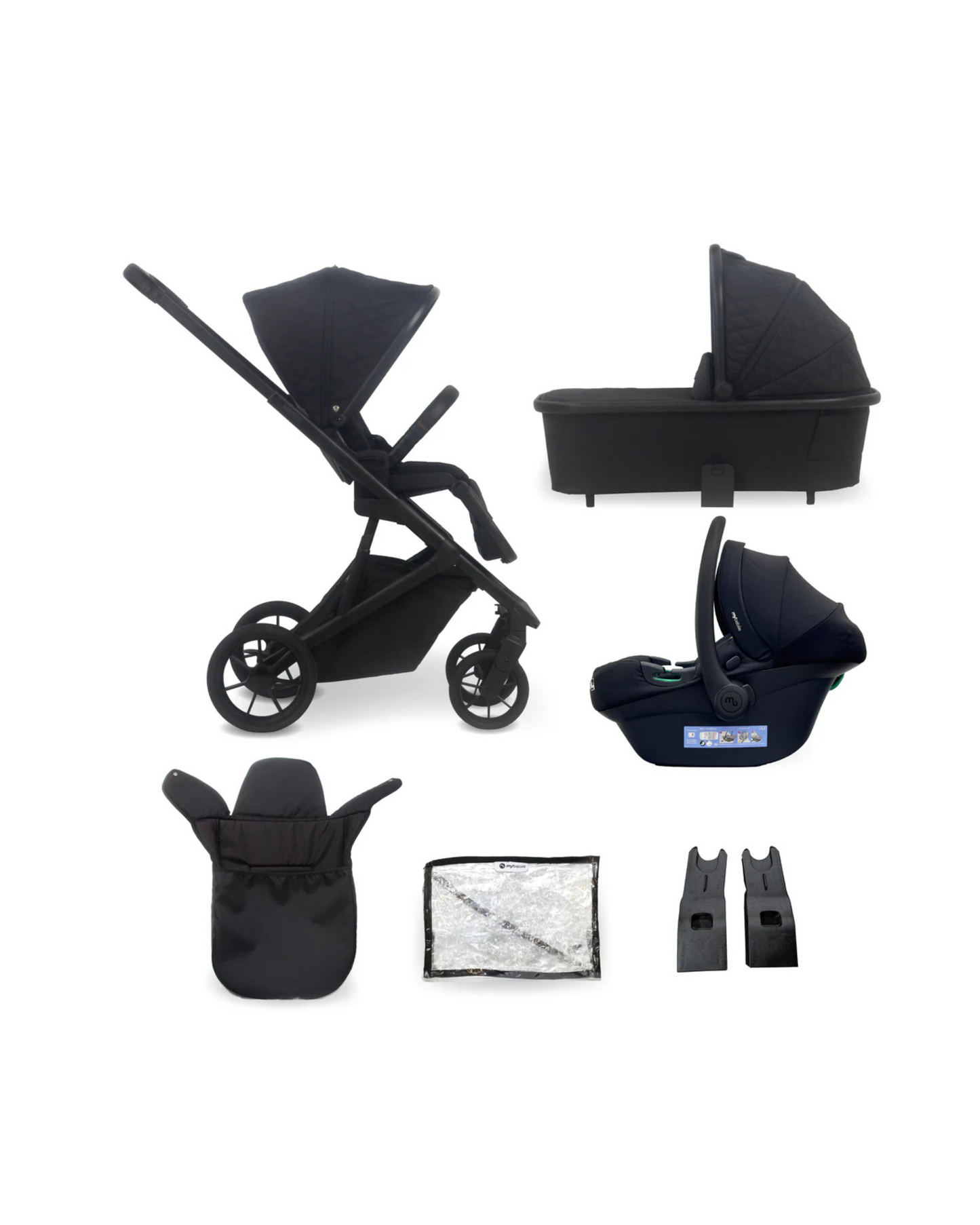 MyBabiie MB500 3-in-1 Travel System