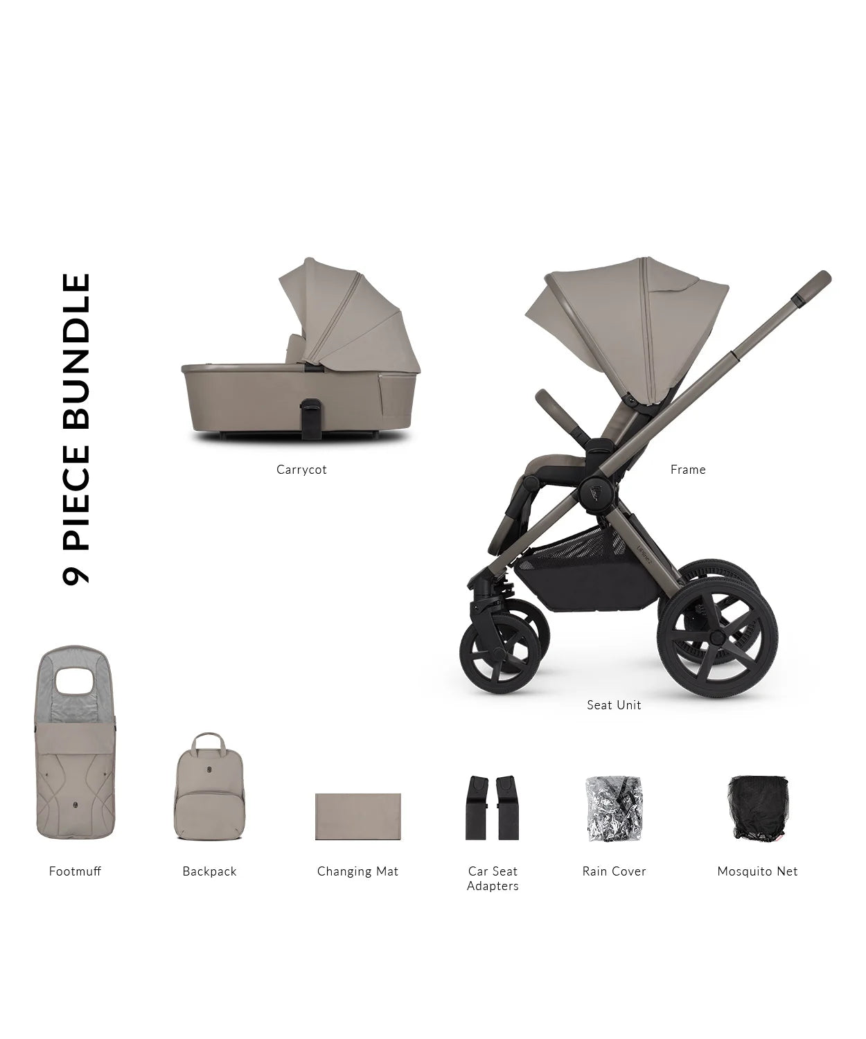 Venicci Upline 2 Pram 2 in 1