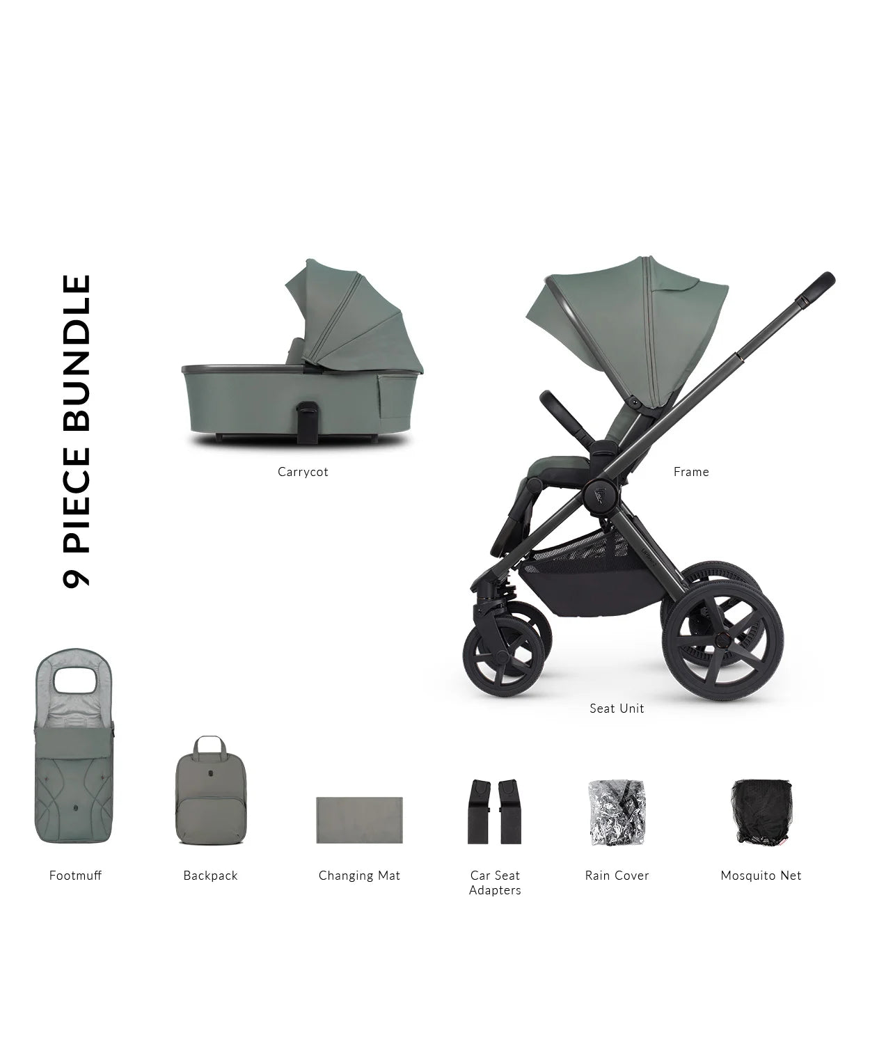 Venicci Upline 2 Pram 2 in 1