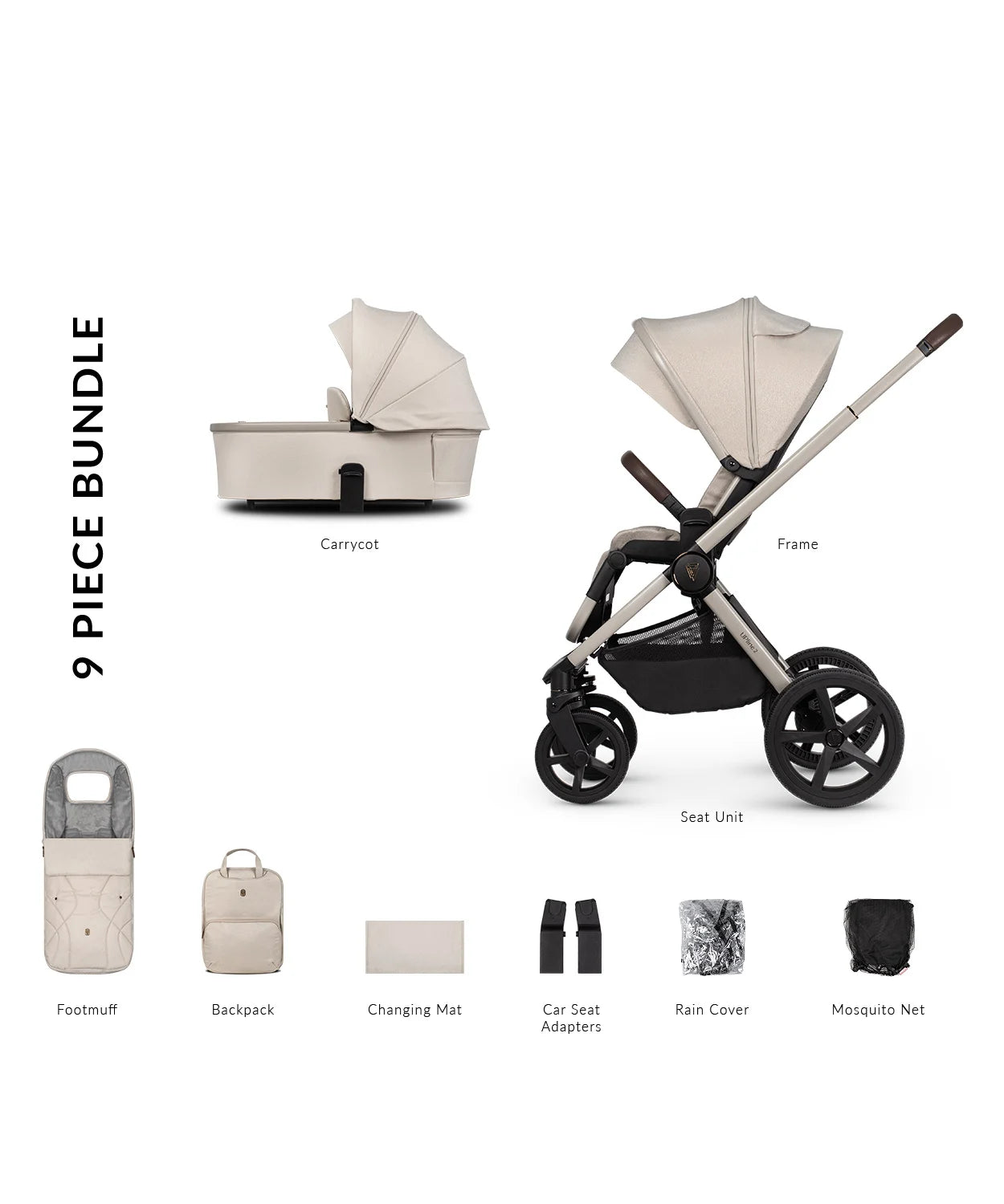 Venicci Upline 2 Pram 2 in 1