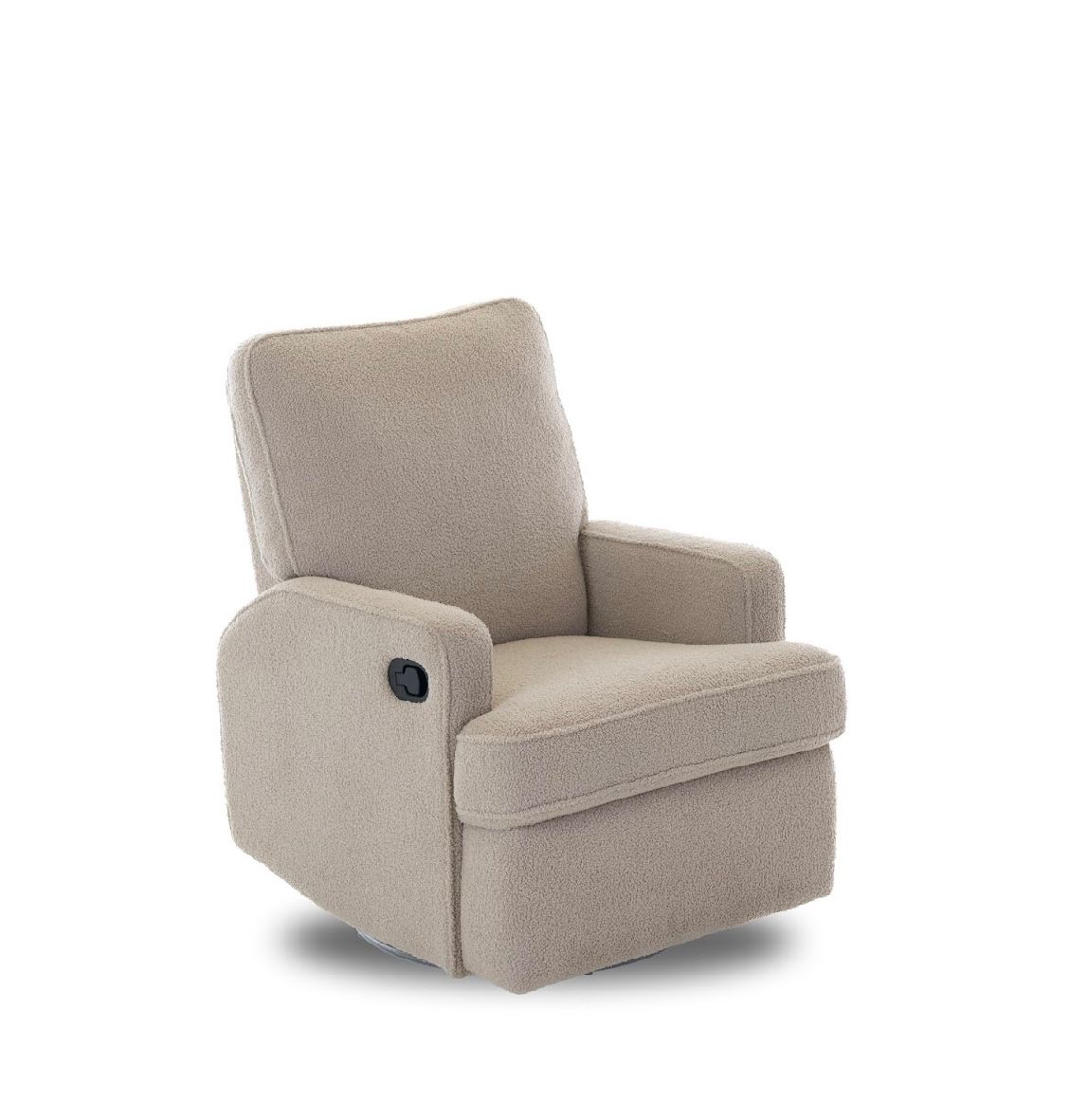 OBaby Madison Swivel Glider Recliner Chair - Teddy Fabric Truffle