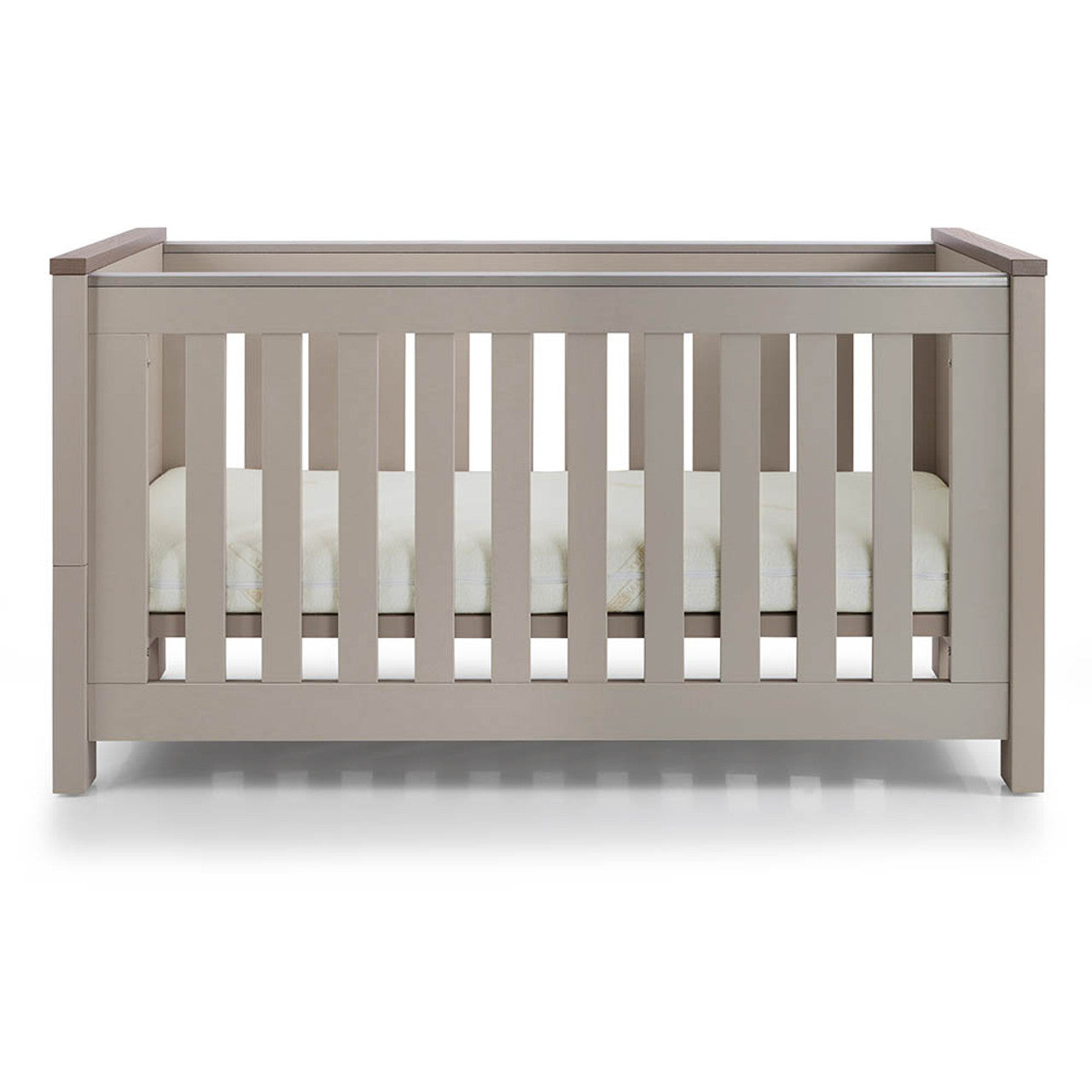 Babystyle Bordeaux Oatmeal Cotbed plus FREE Mattress