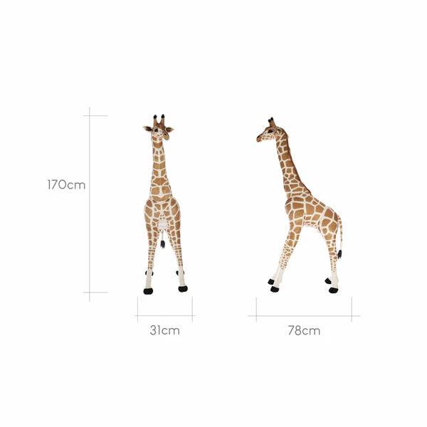 CuddleCo Tall Standing Giraffe Stuffed Animal 170cm