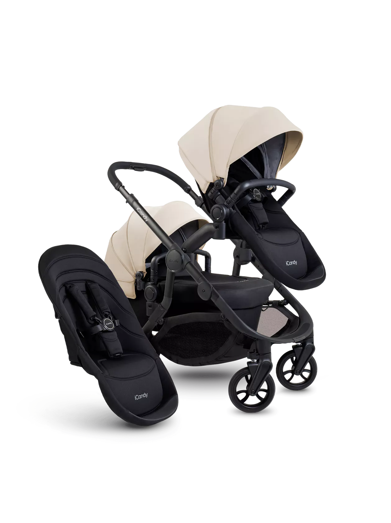 iCandy Orange 4 Double Pushchair Bundle