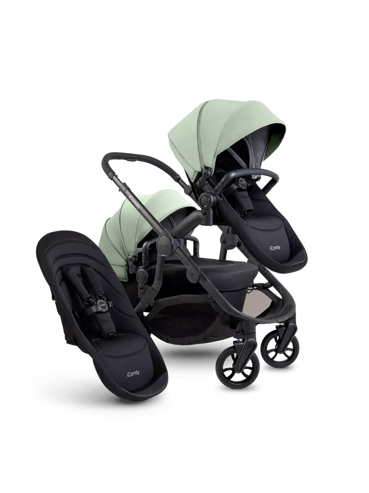 iCandy Orange 4 Double Pushchair Bundle
