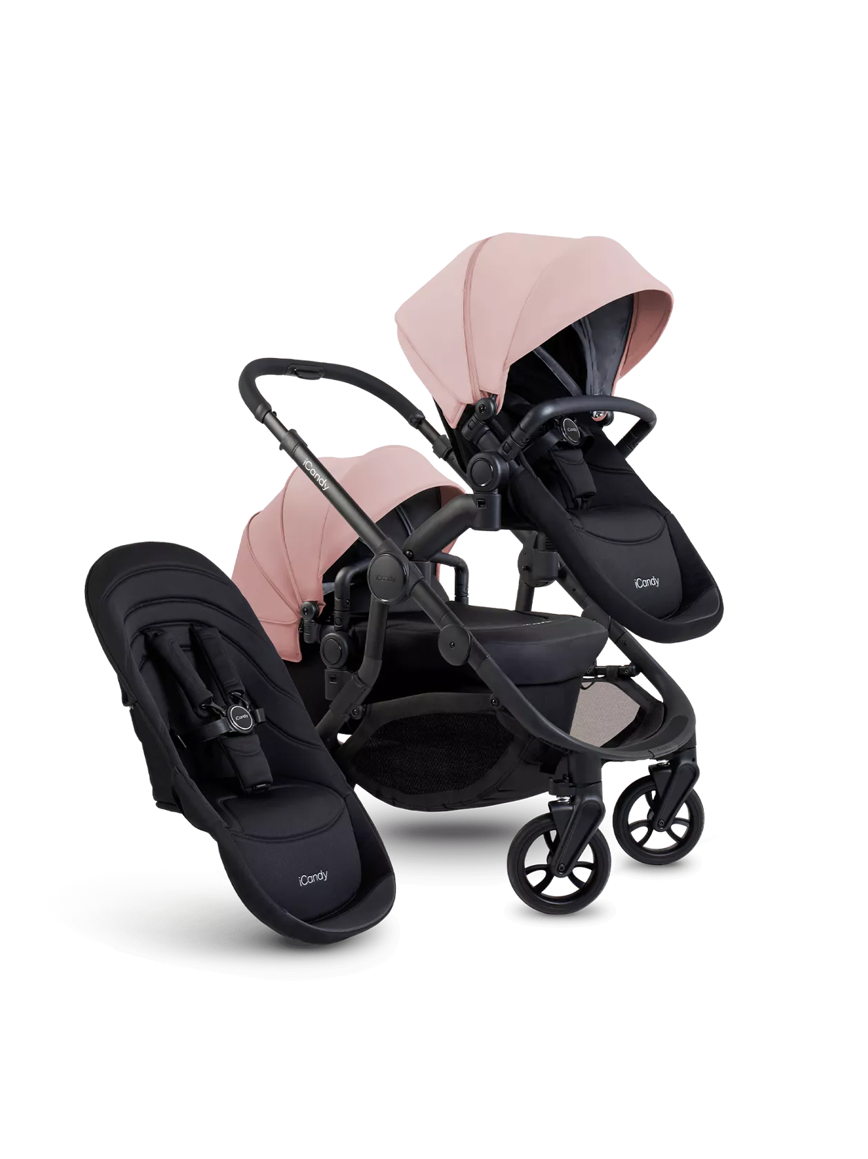iCandy Orange 4 Double Pushchair Bundle
