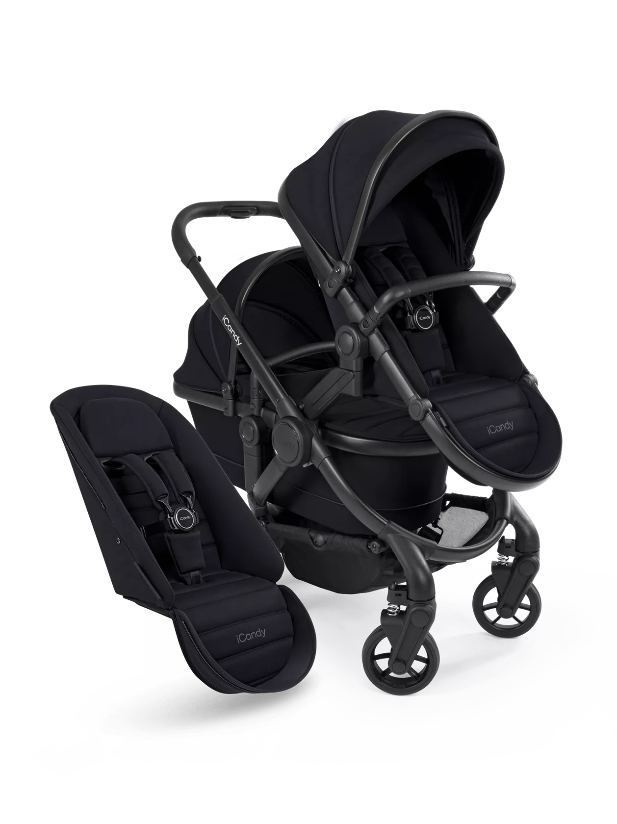 iCandy Peach 7 Pushchair + Carrycot - Double