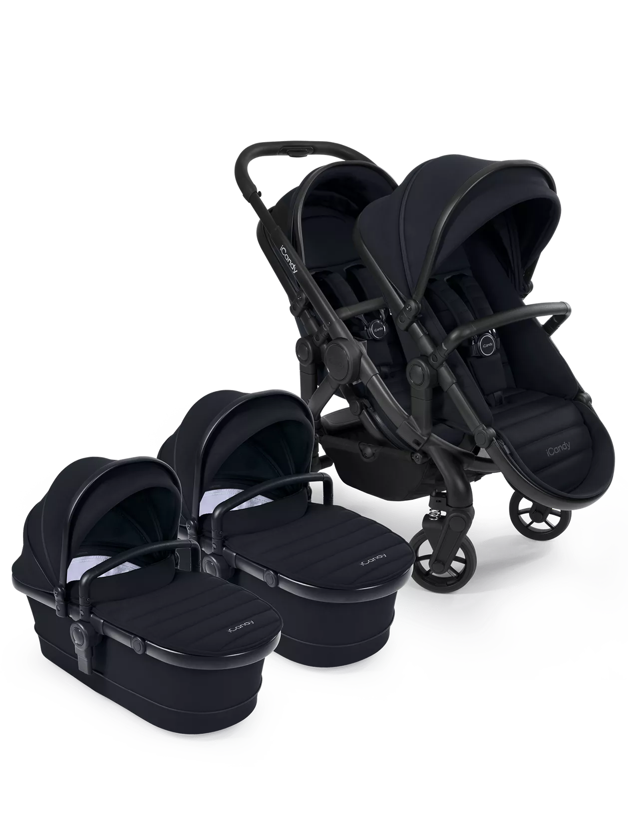 iCandy Peach 7 Pushchair and Carrycot - Twin
