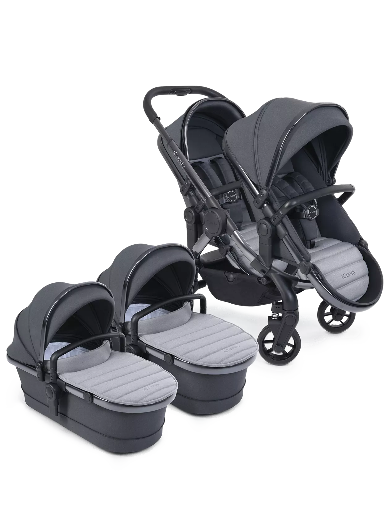 iCandy Peach 7 Pushchair and Carrycot - Twin