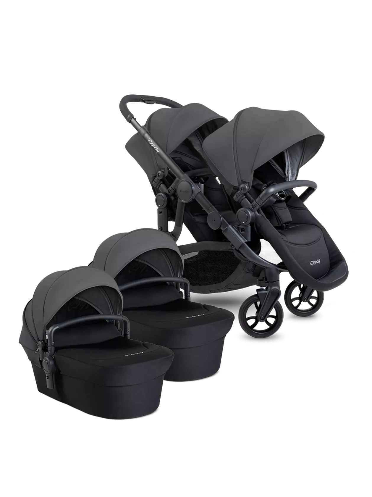 iCandy Orange 4 Twin Pushchair Bundle