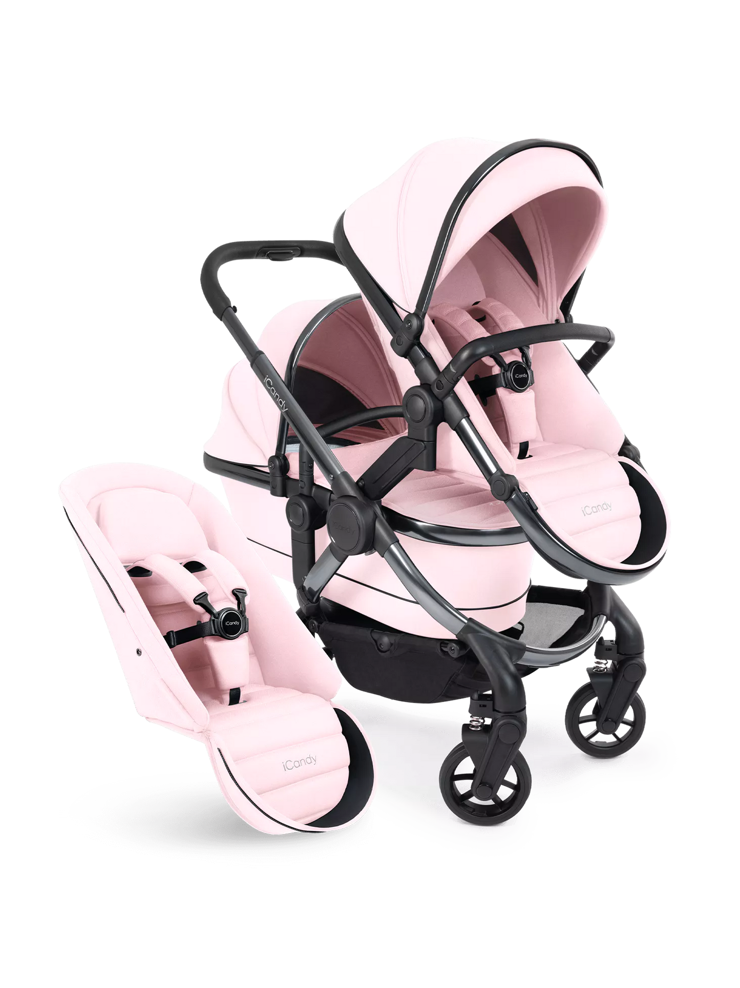 iCandy Peach 7 Pushchair + Carrycot - Double