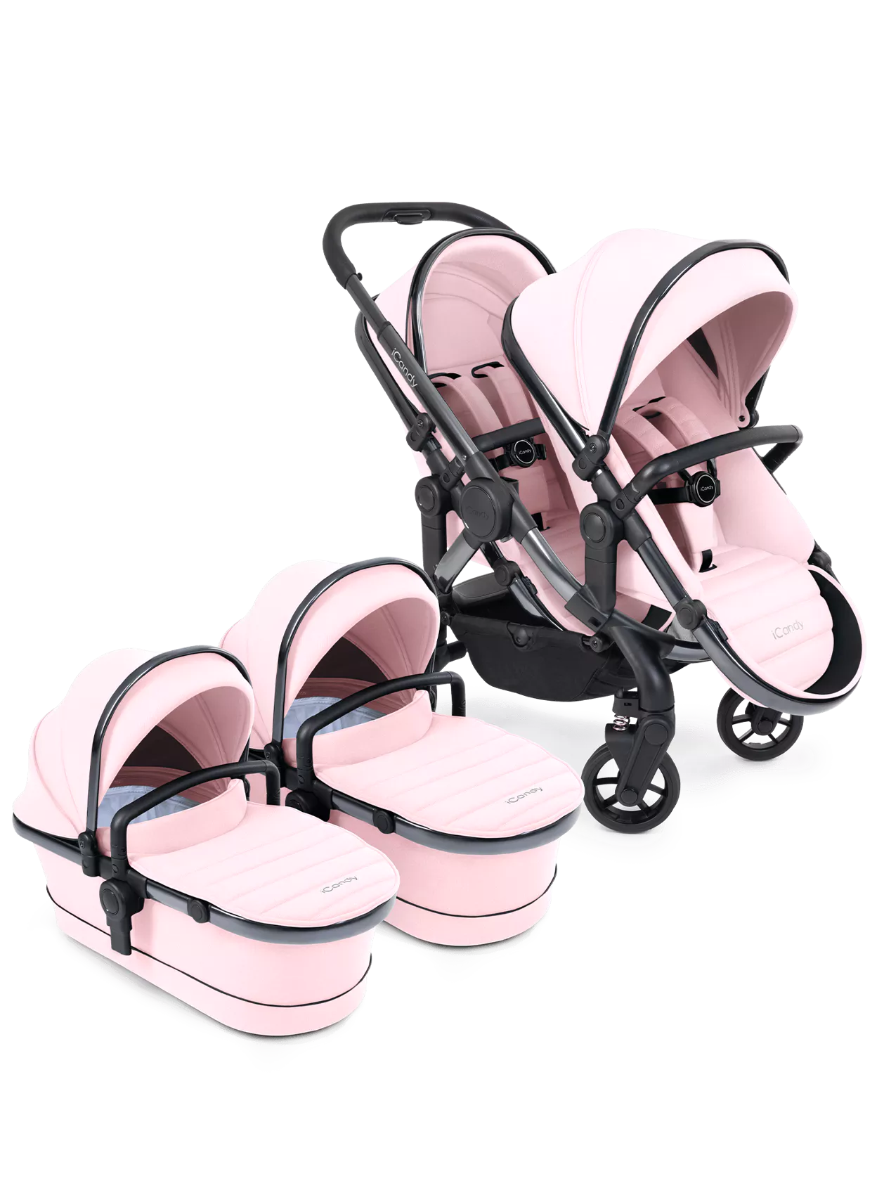 iCandy Peach 7 Pushchair and Carrycot - Twin