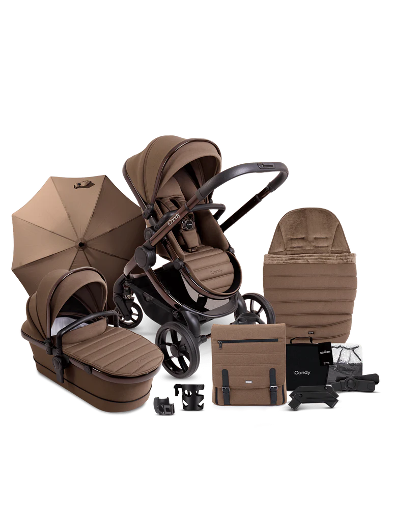 iCandy Peach 7 STUDIO Pushchair and Carrycot - Complete Bundle