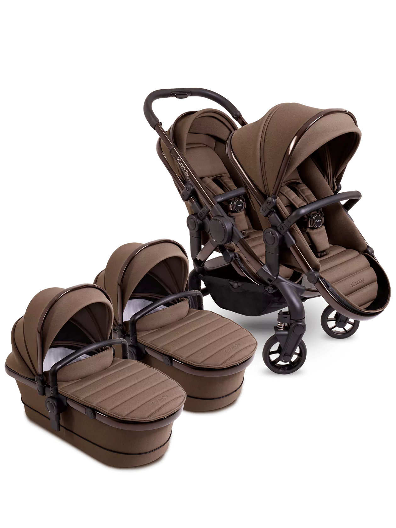 Peach clearance twin carrycot