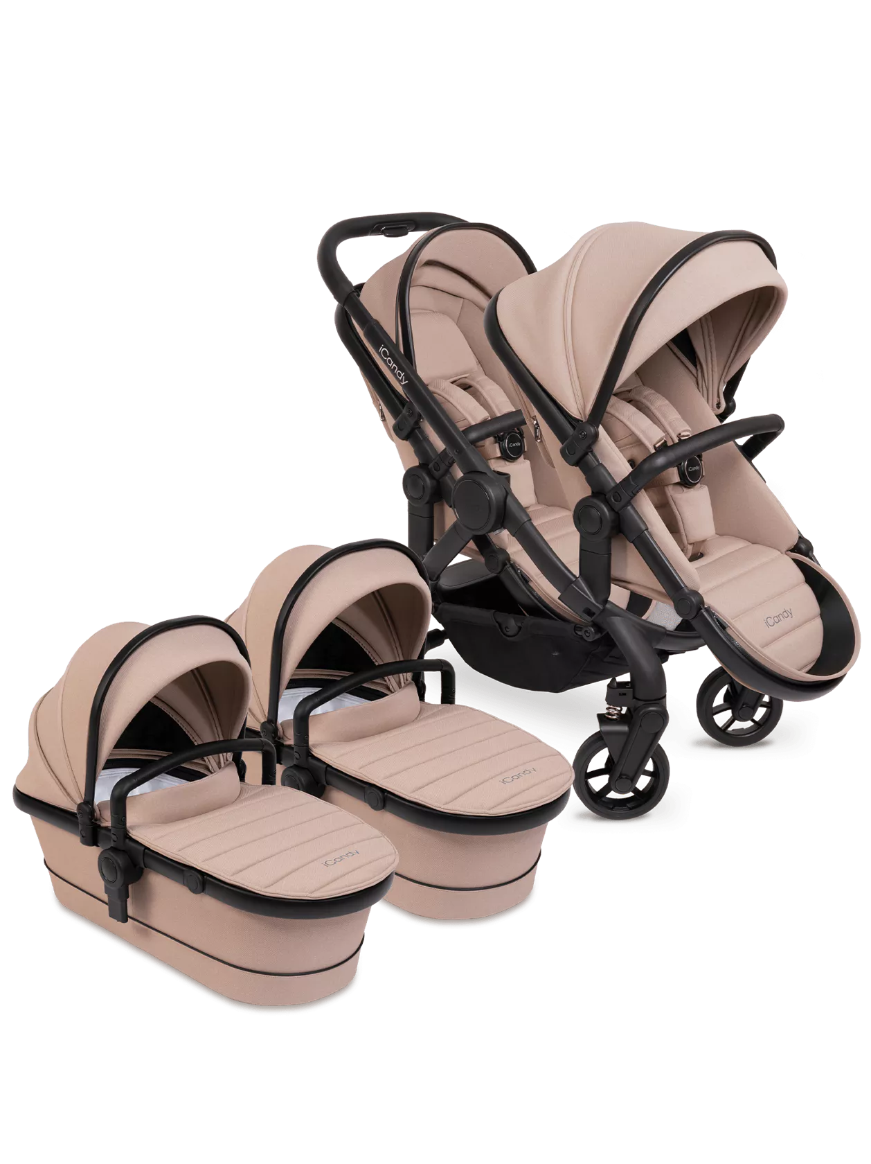 iCandy Peach 7 Pushchair and Carrycot - Twin