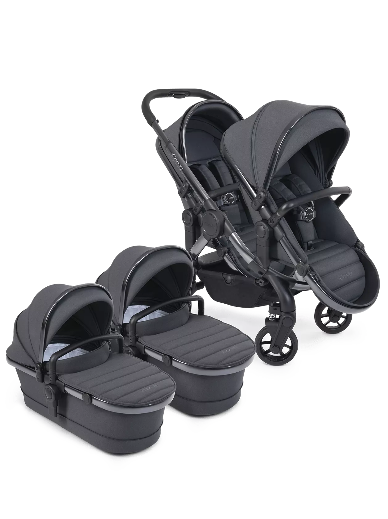 iCandy Peach 7 Pushchair and Carrycot - Twin