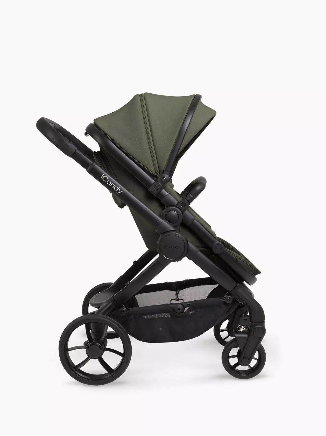 iCandy Peach 7 Complete Pushchair Bundle with Maxi-Cosi Pebble 360 Car Seat & Base - Ivy