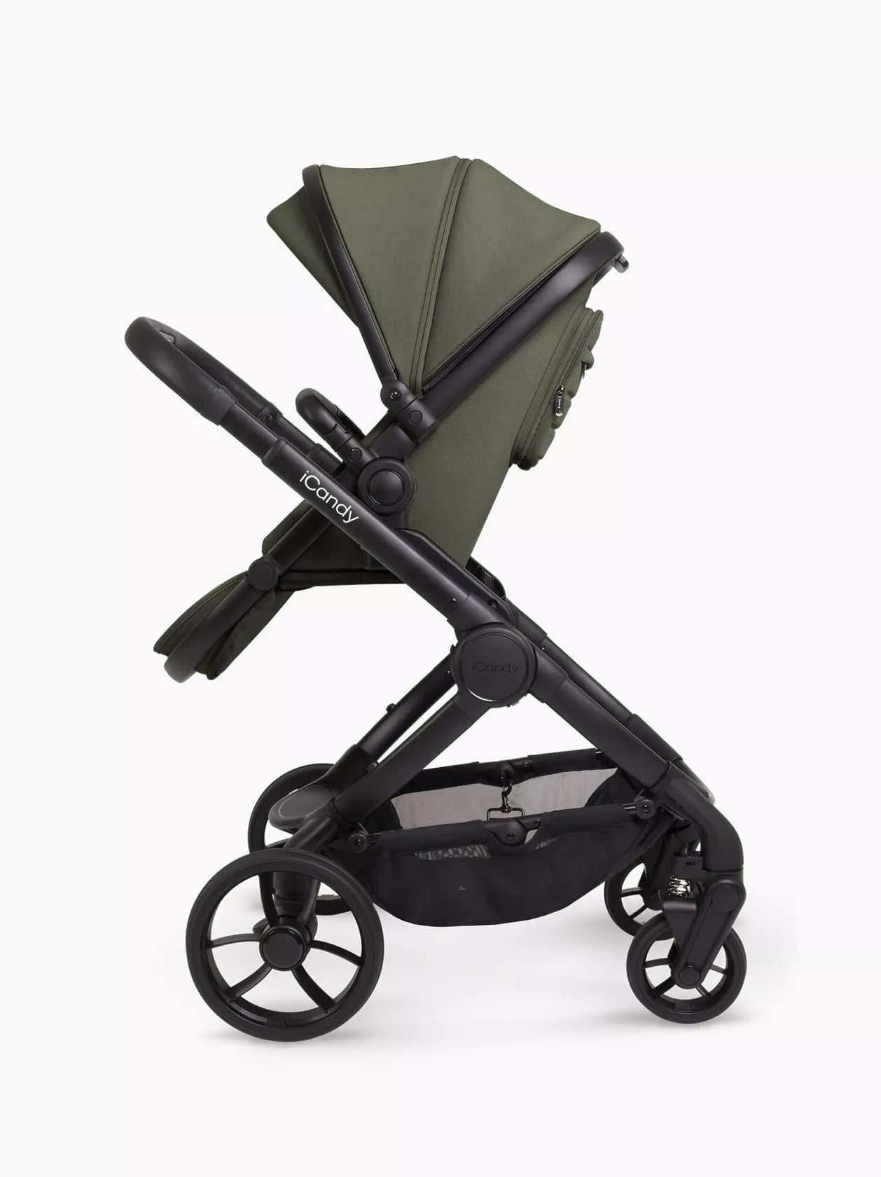 iCandy Peach 7 Complete Pushchair Bundle with Maxi-Cosi Pebble 360 Car Seat & Base - Ivy