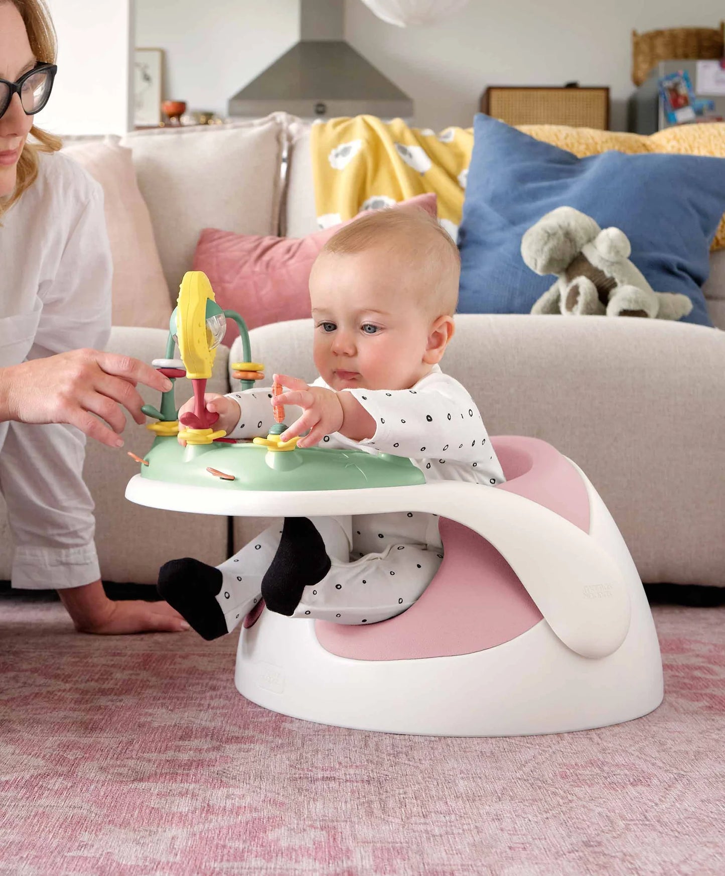 Mamas & Papas Snug Floor Seat with Activity Tray