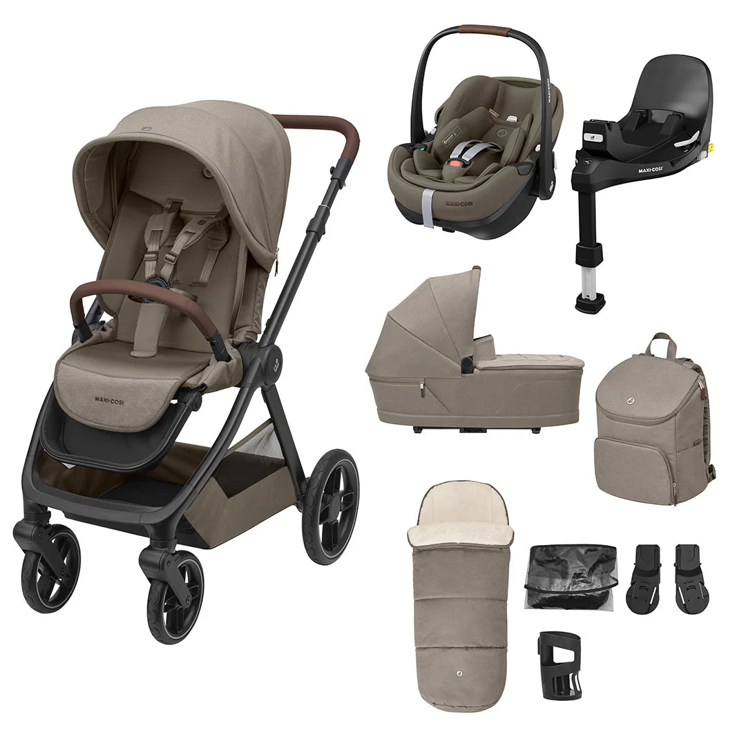 Maxi-Cosi Oxford Premium Travel System Twillic Truffle – BabyGear