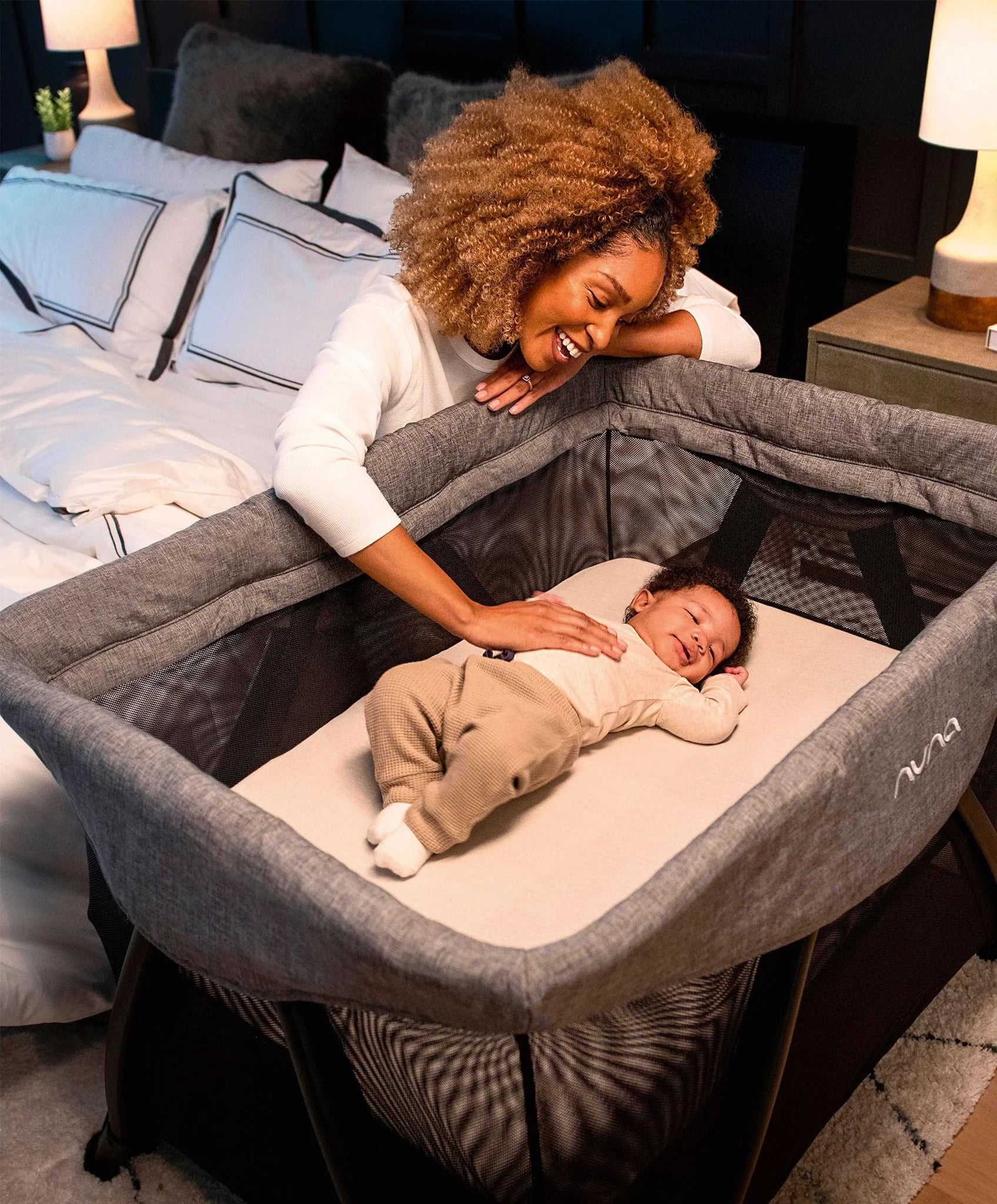 Nuna SENA Aire Travel Cot – BabyGear