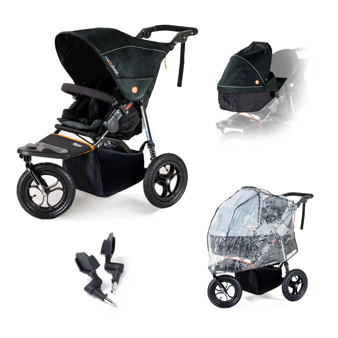 Out n About Nipper V5 New Parent Starter Bundle – BabyGear