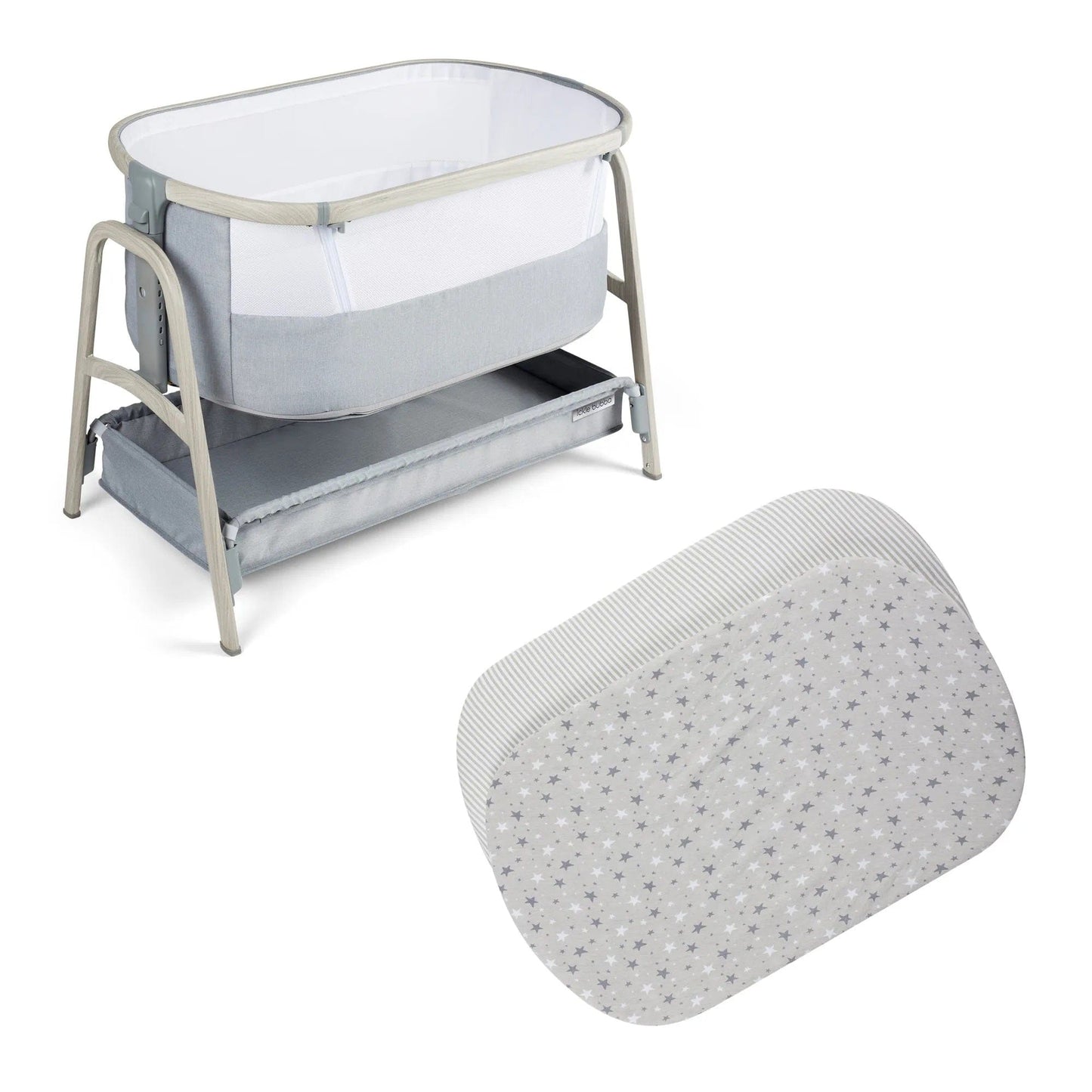 Ickle bubba Bubba&Me Plus Bedside Crib